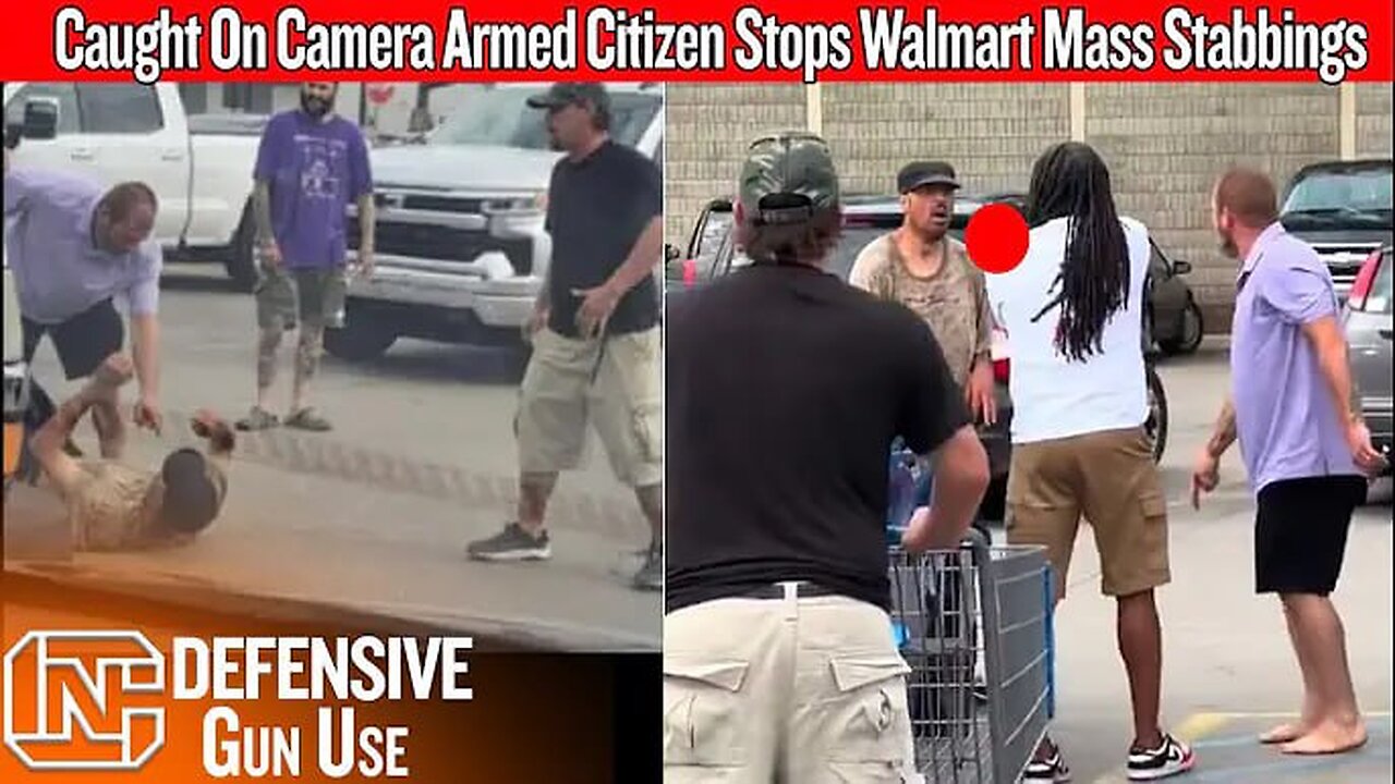 Armed Citizen Stops Walmart Mass Stabbing Of 11 People