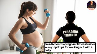 5 Exercises You Can Do While Pregnant That Keeps You and the Baby Healthy!