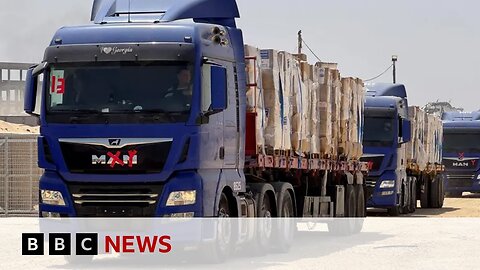 US-backed aid group says Hamas killed five Palestinian staff in bus attack | BBC News