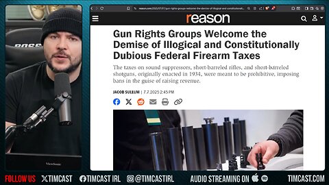 THE NFA IS OVER, Trump Bill Made National Firearms Act UNCONSTITUTIONAL, Suppressors & SBRs BACK