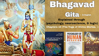 Bhagwat Gita in English | Chapter 10 | Vibhuti Yoga | Hare krishna