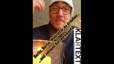 ❄️🕯Berlin im Dunkeln... ...Stadt & Staat wirken überrascht🕯❄️