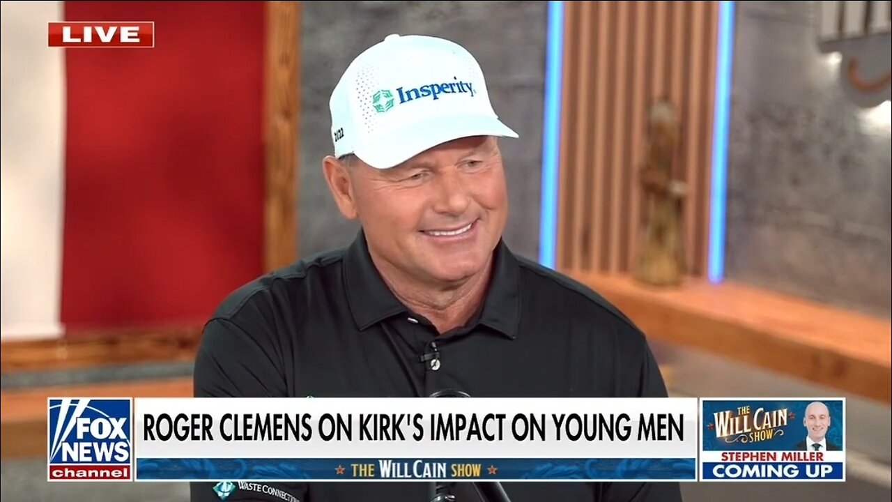 Roger Clemens: Charlie Kirk Made Everyone Around Him Better