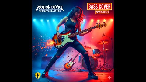 “Motion Device – A Piece | Rock and Roll Bass Cover with Powerful Groove & Vintage Tone” 🇺🇸