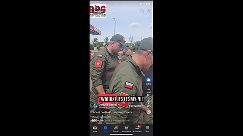 In Polish : patriots protecting borders