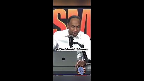 This is why I respect Stephen A Smith even if I dont always agree with him.