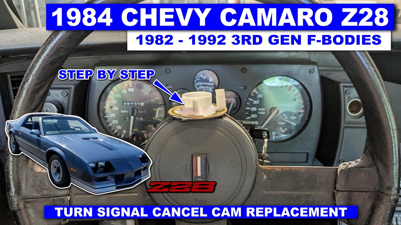 Turn Signal Cancel Cam Replacement in a 3rd Gen F-body (1982 - 1992 Camaro & Firebird)