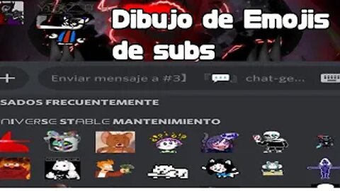 Haciendo emojis de subs para mi server