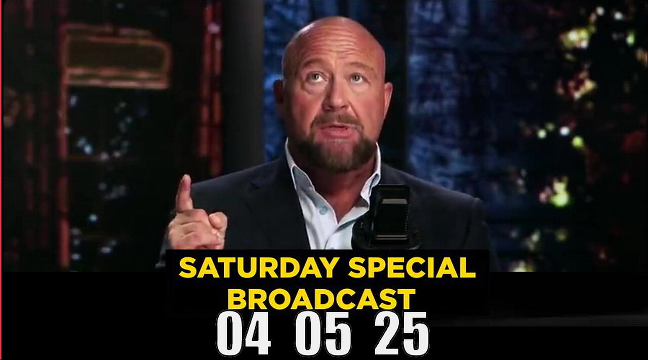 ALEX JONES (Full Show) 04_05_25 SATURDAY BROADCAST