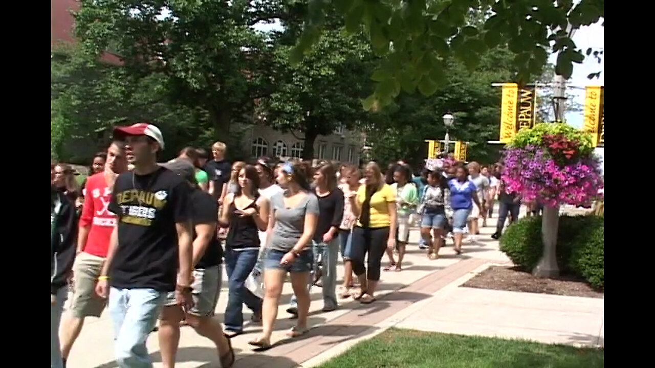 August 22, 2009 - DePauw University Welcomes 747 New Students