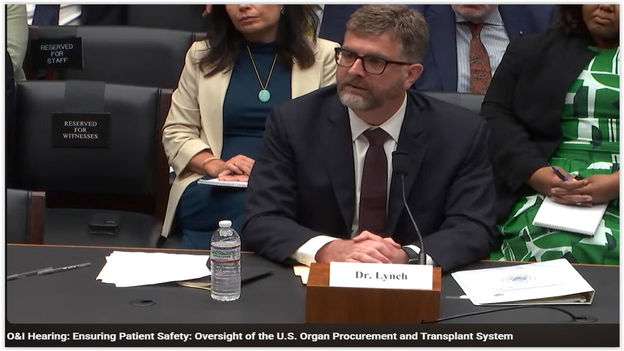 House EC Oversight Hearing: Ensuring Patient Safety - US Organ Procurement and Transplant System