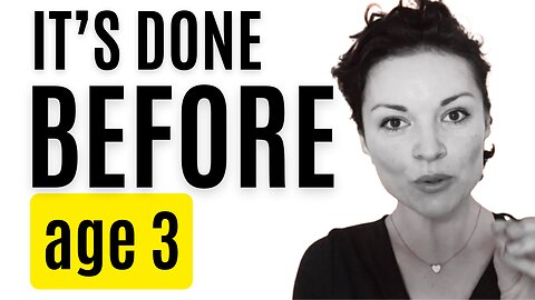 Why You Don’t Trust Yourself (It’s Done Before Age 3)