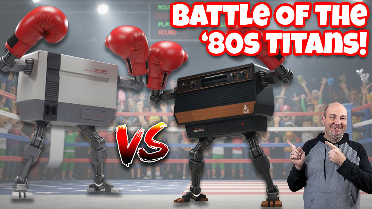 Atari 2600 VS Nintendo Entertainment System: The 1st Real Console War