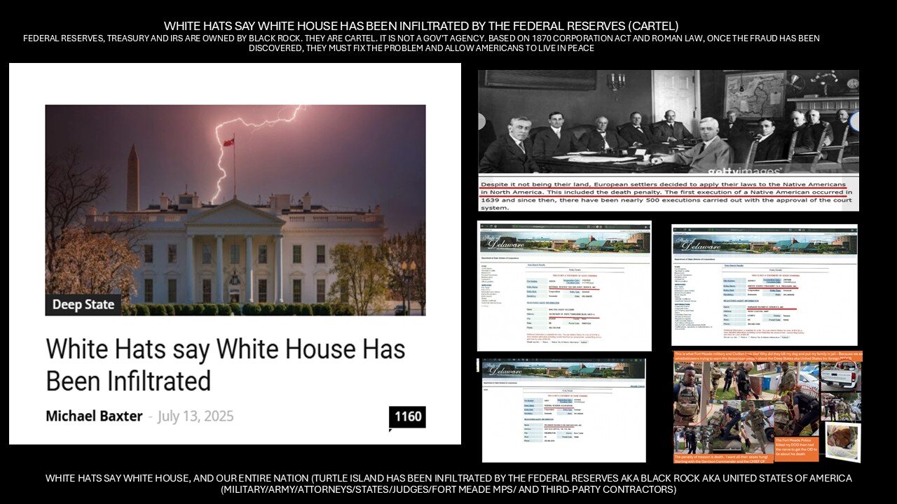 BUSTED BLACK ROCK -Once the people wake up about BLACKROCKS & DOD's Fraud....WHAT DID NAZI BUSH SAY?