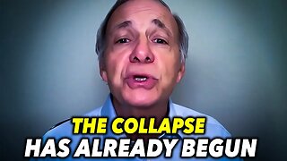 Ray Dalio: "It's Already Too Late, Things Are Getting Serious"