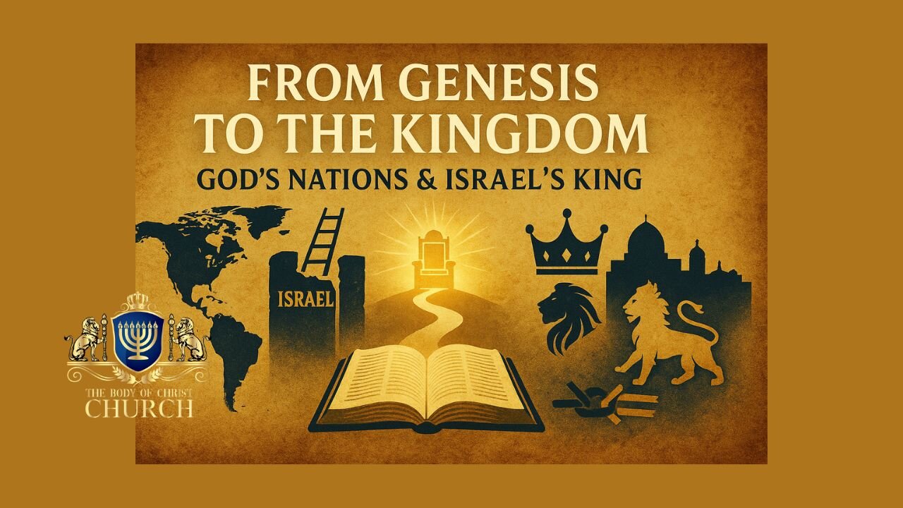 THE BOCC PRESENTS “Genesis 10 & 35 Explained: God’s Nations and Christ’s Kingdom for Israel”
