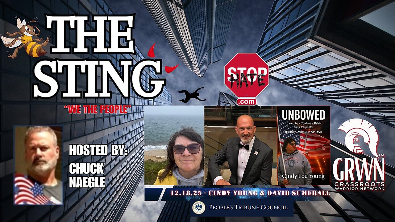 The Sting Podcast with Cindy Young and David Sumerall... 12/18/2025 @ 9pm EST