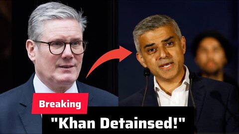 Breaking News: Sadiq Khan Detained – Major UK Political Scandal Investigation