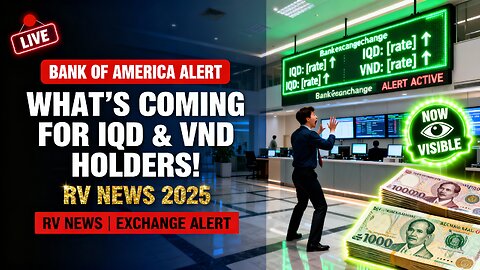 🚨 Bank of America ALERT What’s Coming for IQD and VND Holders! 🔍 💥 Iraqi Dinar RV News 2025