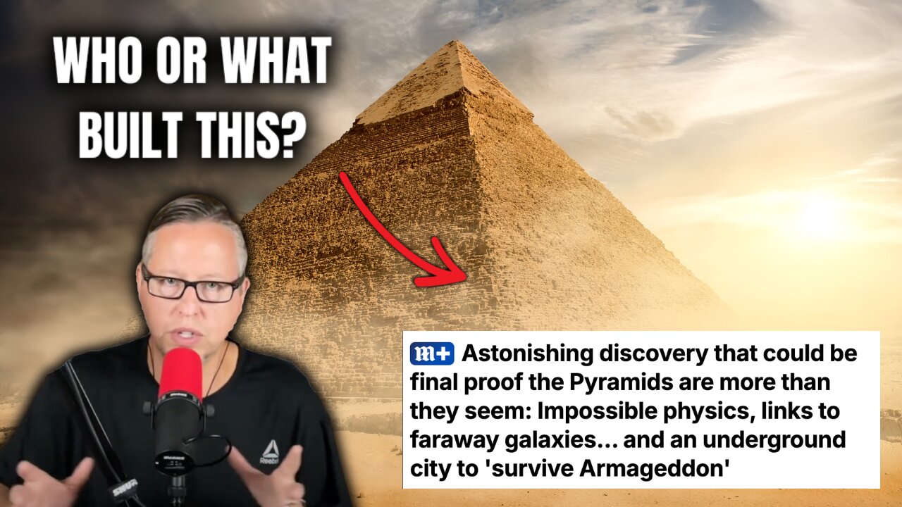 Let's Talk About The Discovery Under The Pyramids In Egypt