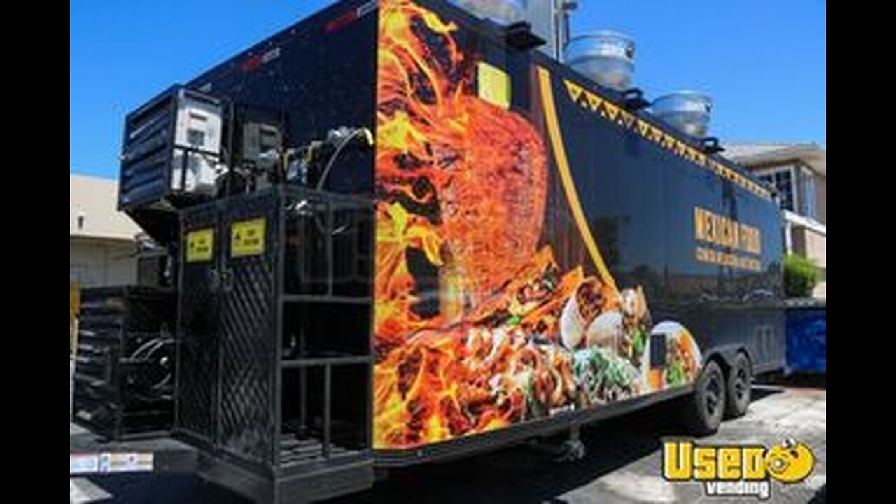 Brand New 2025 8.5' x 24' Kitchen Food Concession Trailer with CA HCD Insignia