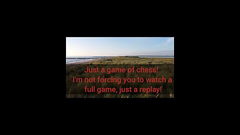 Just a wick tertiary of a chess game I played