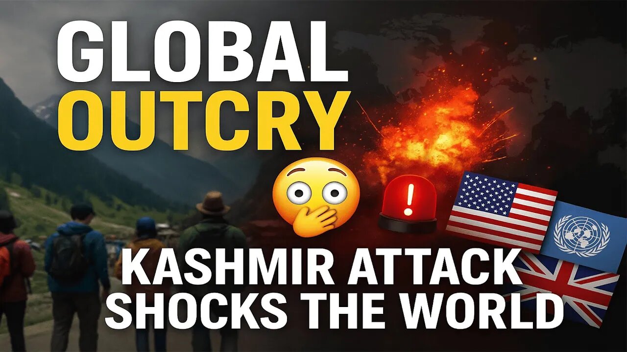 🌍 Global Outcry: Kashmir Tourist Attack Sparks International Response | News 2025 | Newsdrift