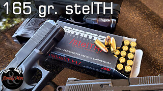 A 165 gr. 9mm bullet? Reviewing Ammo Inc's StelTH with HK VP9, FNX, and Glock 17