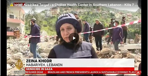 "Israeli Airstrike Strikes Southern Lebanon"