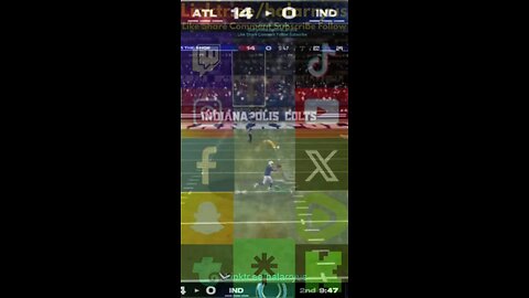 First Score IND 6 vs ATL 14 #AllMadden #Madden25 #NFLmadden #madden