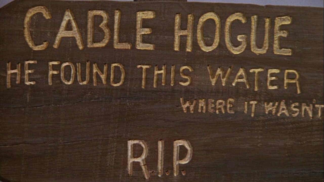 The Ballad of Cable Hogue-Jason Robards, Stella Stevens, Strother Martin-1970 IMDB 7.2/10