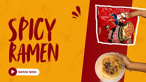 "Just 1 Spoon of 2X Spicy Ramen Sauce... and I'm Dying! 😭🌶️🔥"