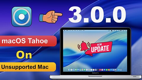 Install macOS Tahoe on an Old unsupported Mac | OCLP 3.0.0 Beta Update | Internet issue Fix 🔥🔥🔥