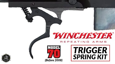 Winchester Model 70 Trigger Adjustment Spring Kit Installation by MCARBO (Before 2008)