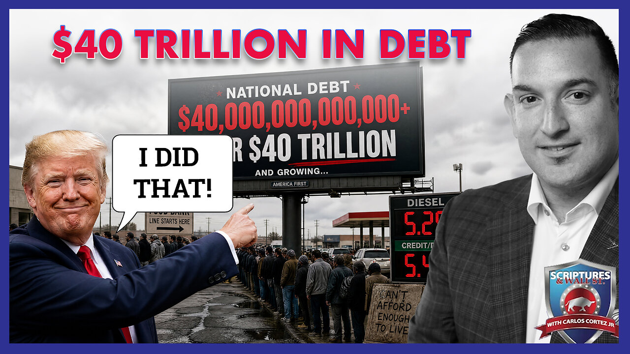 SCRIPTURES AND WALLSTREET - $40 TRILLION IN DEBT thumbnail
