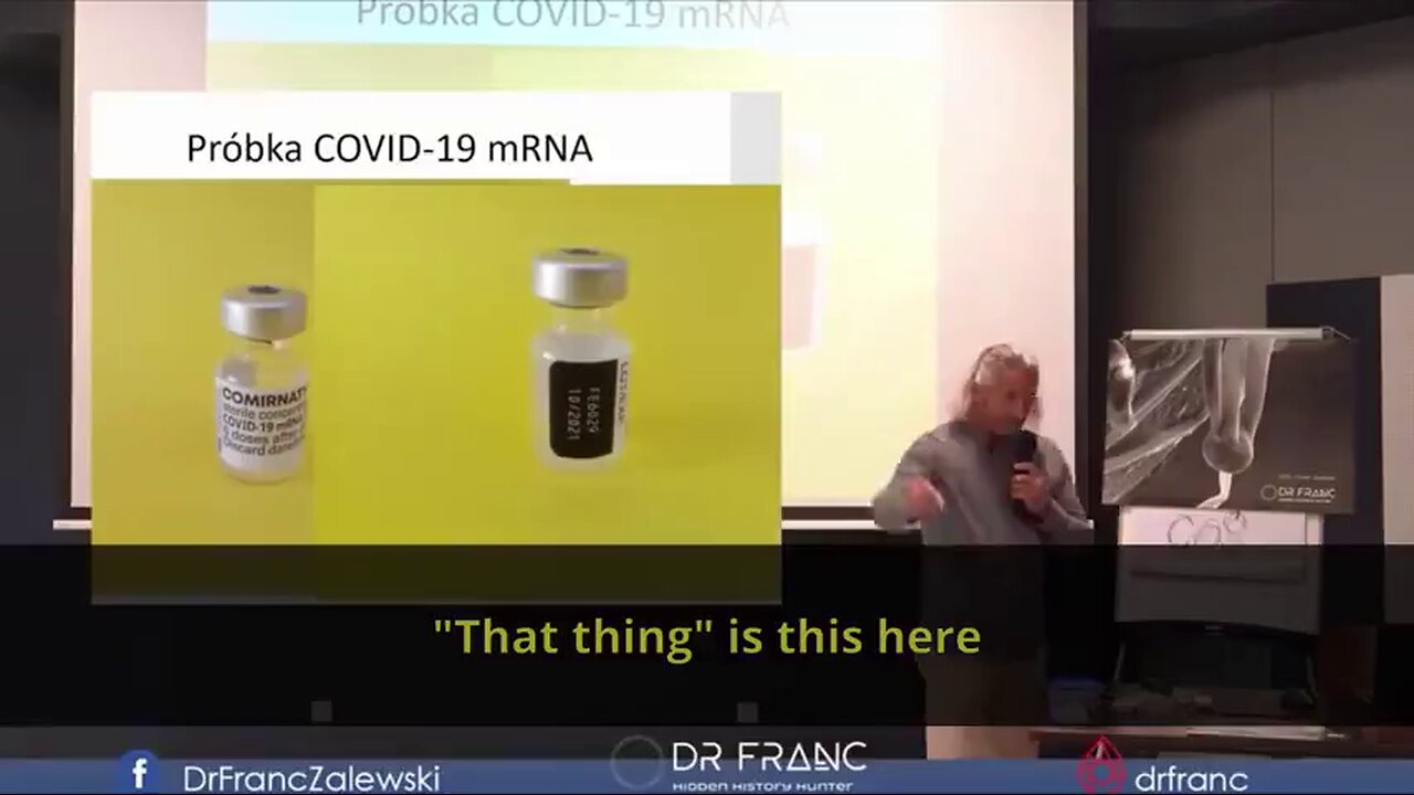 Dr. Zalewksi Finds "Alien" Life Forms In Vaccin Vials 2021