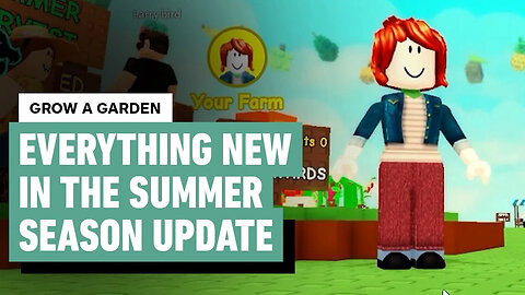Grow a Garden： Summer Update Breakdown! (New Crops, Pets, Events)-DpZHKDIrG