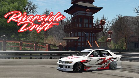 Sliding the Altezza Around Riverside Drift Touge in Japan!
