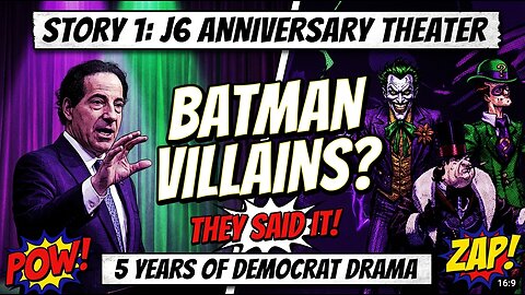 Raskin Compares Trump Officials to Batman Villains | J6