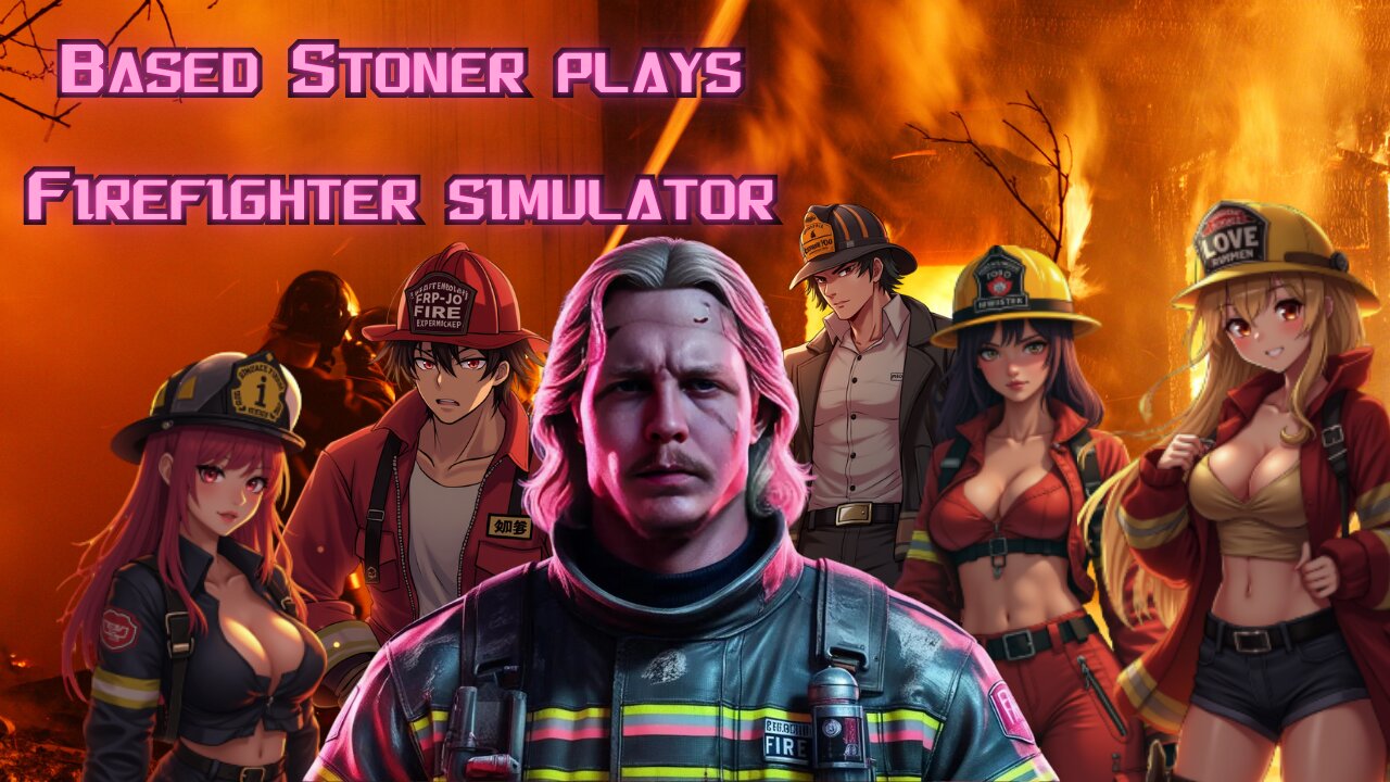 Based stoner plays firefighter simulator | i promise i did not start this fire |