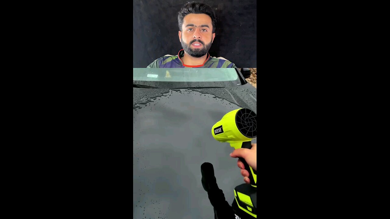 How to remove rainy water from car, use this tool