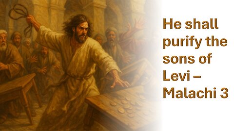 Malachi 3: Prophecies of John the Baptist and Yeshua