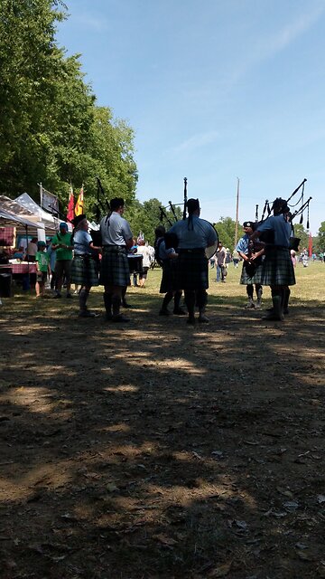 More bagpipes