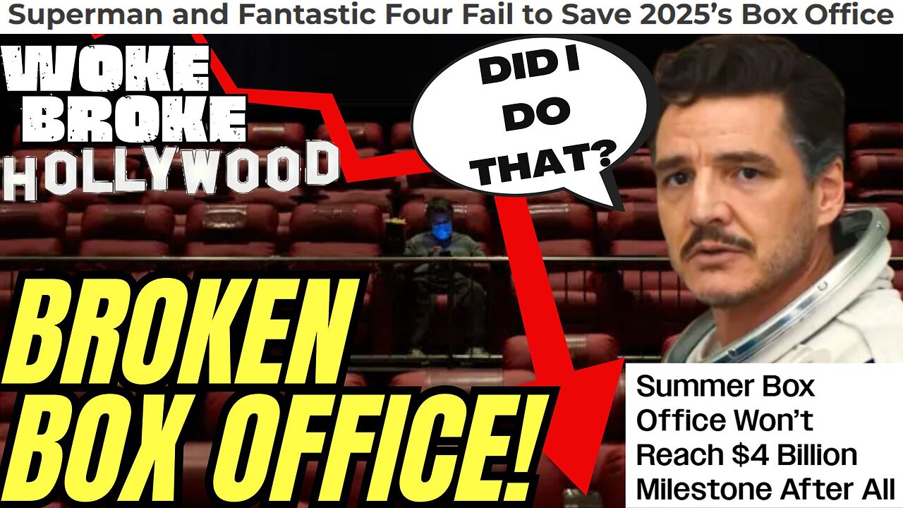 MOVIEGOING FATIGUE? Summer 2025 Box Office Fails To Hit $4B Thanks To SUPERHERO FLOPS! What's Next?