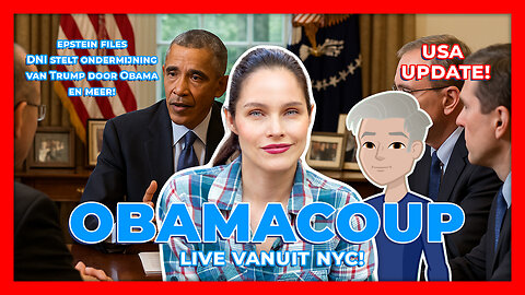 👀 OBAMACOUP 👀 - LONNEKE & DIRK TALK USA 🇺🇸
