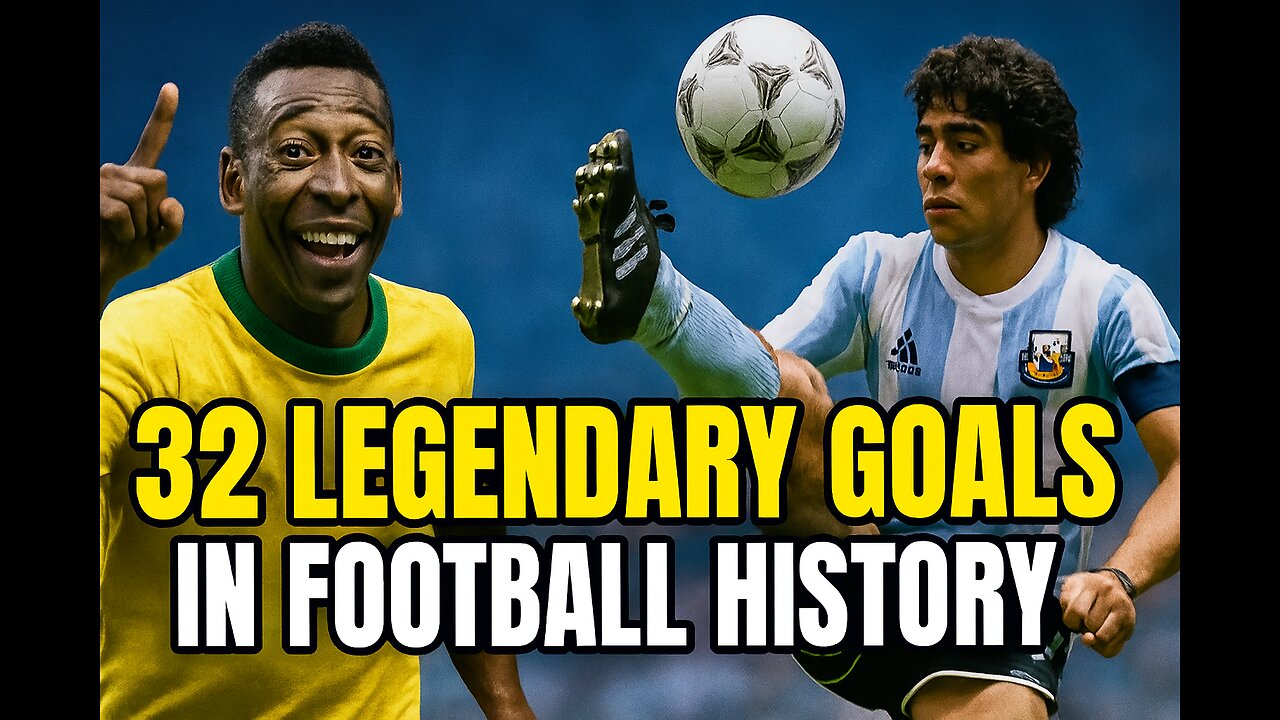 32 Legendary Goals in Football History