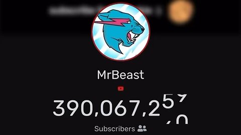 Mr beast subscribes part