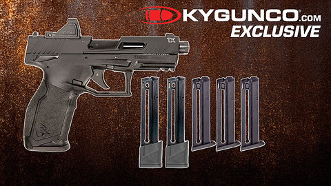 Taurus TX22 T.O.R.O. w/ 5 Mags + Green Dot $329