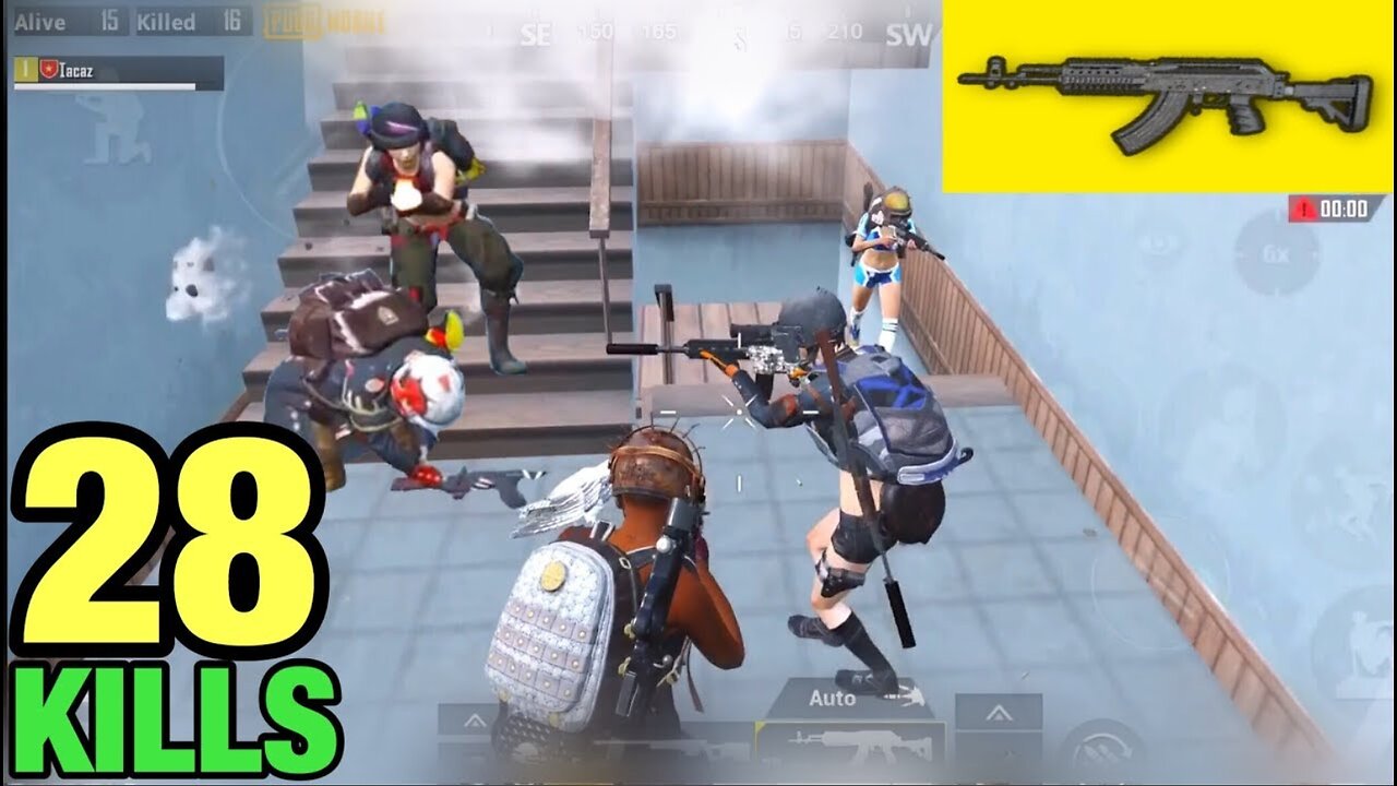 SUPER ALMOST | ME vs 2 SQUAD IN THE ROOM | PUBG MOBILE TACAZ