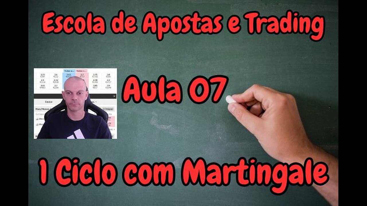 Escola de Apostas e Trading - Aula 07 - Um Ciclo com Martingale